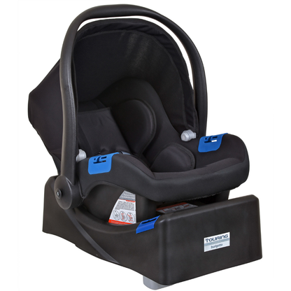 Burigotto - Base de Carro Para Bebê Conforto Touring X Sem Desenho Cor Preto