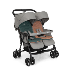 Joie - Carrinho Duplo para Gêmeos Aire Twin Cinza Pebble