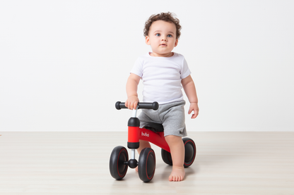 Buba - Bicicleta de Equilíbrio 4 Rodas Retro Sem Pedal