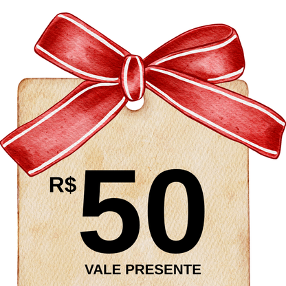 Vale Presente da OutfitBaby - de R$ 30 à R$ 1.000 - Presenteie quem você ama!