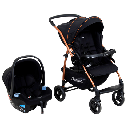 Burigotto - Kit Carrinho de Bebê Rio 22 Travel System com Bebê Conforto