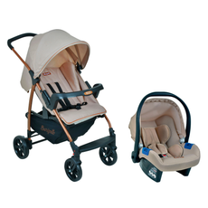 Burigotto - Kit Carrinho de Bebê Ecco Travel System com Bebê Conforto