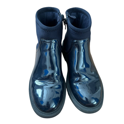 Zara - Bota Cano Curto Tamanho 33 Preto Infantil