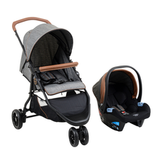 Burigotto - Kit Carrinho De Bebê Ventura Travel System 3 Rodas com Bebê Conforto