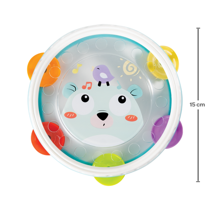 Buba - Brinquedo Infantil Musical Meu Primeiro Pandeiro