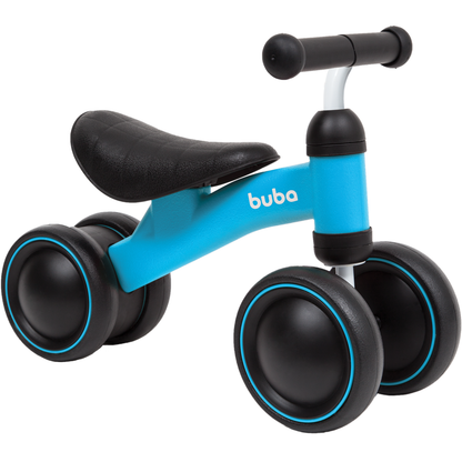 Buba - Bicicleta de Equilíbrio 4 Rodas Retro Sem Pedal