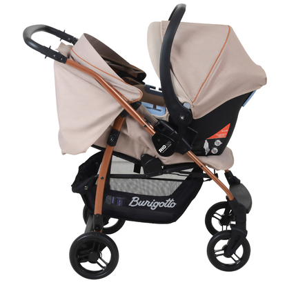 Burigotto - Kit Carrinho de Bebê Rio 22 Travel System com Bebê Conforto